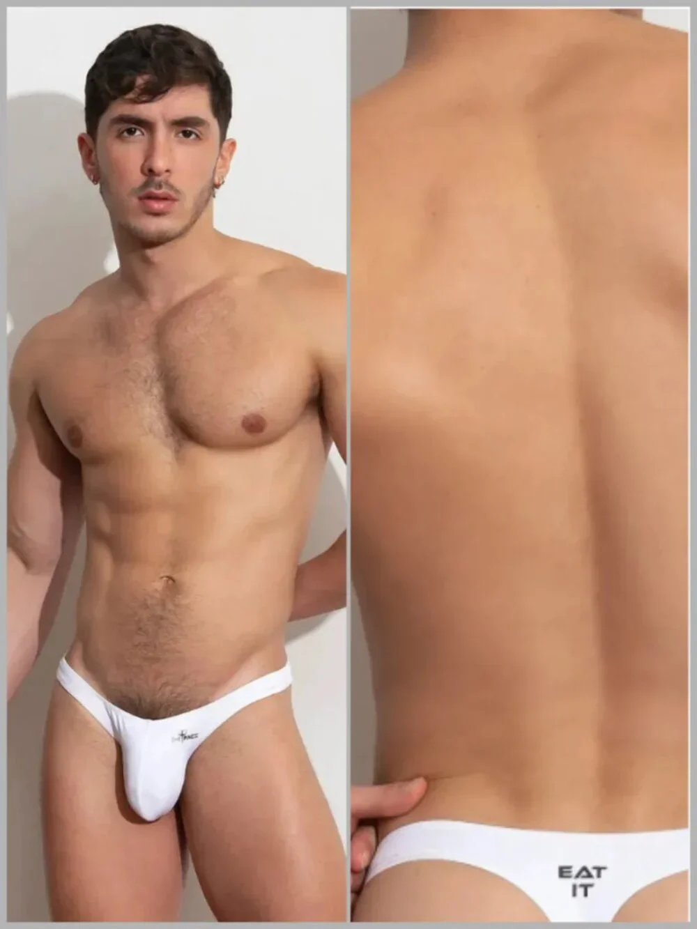 ThePack - Eat It Thong - White (M)